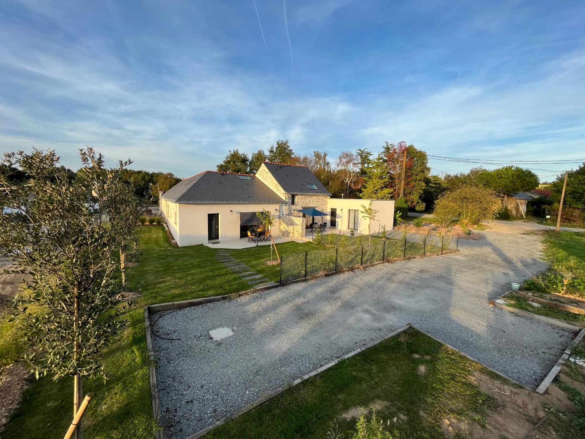 Gite Familial Renove, Proche Canal, Terrasse, Jardin, Et Verger Commun, A 20 Km De Nantes - Fr-1-306-1262 Nort-sur-Erdre  Εξωτερικό φωτογραφία